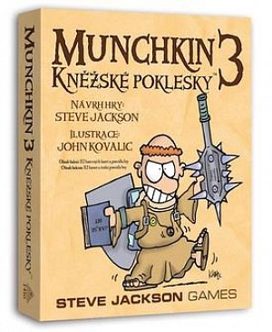 Munchkin 3/Kněžské poklesky - Karetní hra - rozšíření