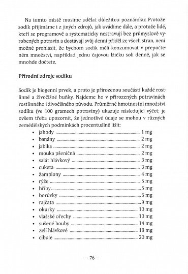 Náhled Pozor, Sůl! - Proč konzumujeme příliš mnoho soli, jak škodí našemu zdraví a co s tím můžeme dělat