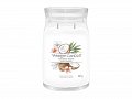 YANKEE CANDLE Coconut Beach svíčka 567g / 2 knoty (Signature velký)