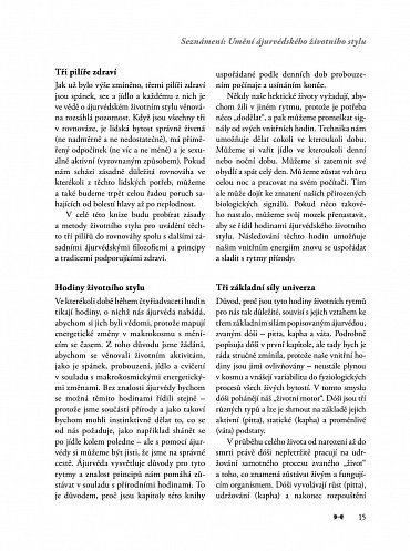 Náhled Moudrost ájurvédského životního stylu - Ucelený recept na optimalizaci zdraví, předcházení nemocem