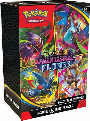 Pokémon TCG: Mega Evolution 02 Phantasmal Flames - Booster Bundle