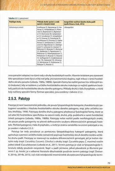 Náhled Padlí kulturních a planě rostoucích plodin