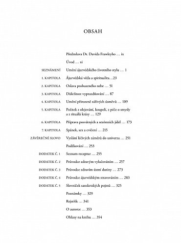 Náhled Moudrost ájurvédského životního stylu - Ucelený recept na optimalizaci zdraví, předcházení nemocem