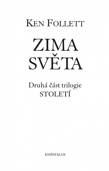 Náhled Zima světa, 2.  vydání