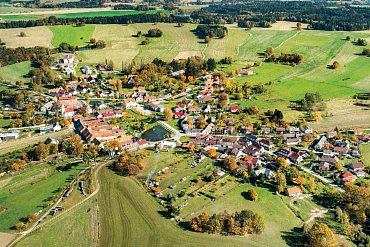 Náhled Jindřichohradecko z nebe