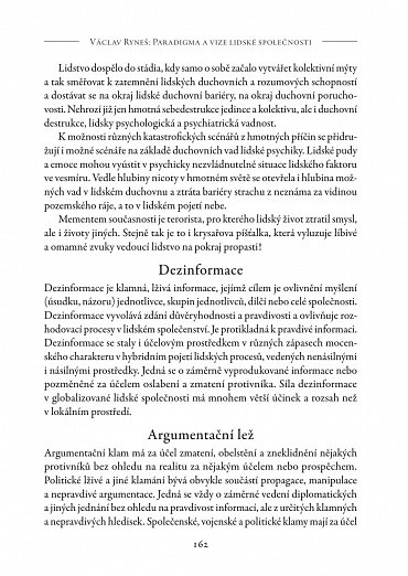 Náhled Paradigma a vize lidské společnosti