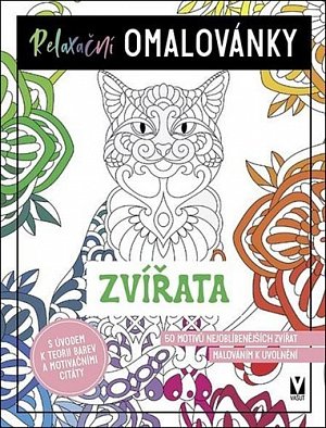 Relaxační omalovánky Zvířata