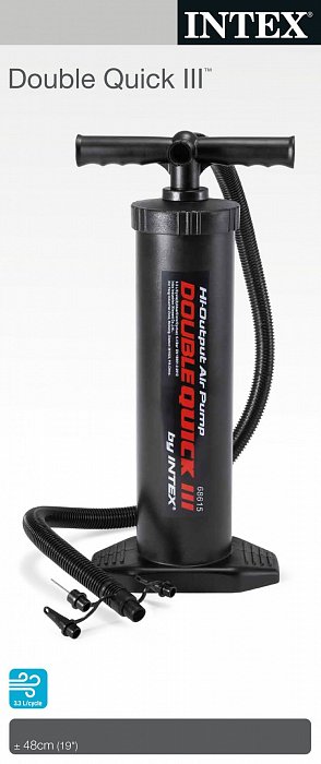 Pumpa ruční 48cm v krabici 20x48x12cm