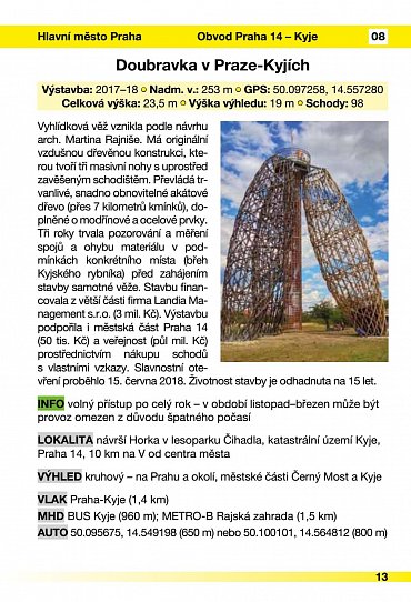 Náhled Rozhledny České republiky