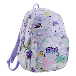 Miquelrius batoh Wake Up, Triple Oslo, 27 l, 3 kapsy, rPET, mix barev