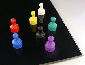 Spoko super silné magnety - figurka, žlutá