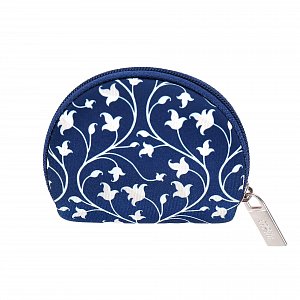 Mini peněženka - Modrý vzor