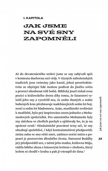 Náhled Proč sníme? - O síle našich nočních výprav
