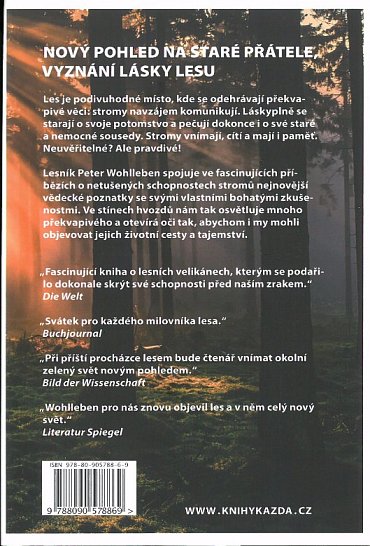 Náhled Tajný život stromů - Co cítí, jak komunikují. Objevování fascinujícího světa