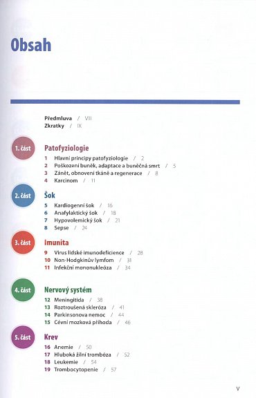 Náhled Patofyziologie pro zdravotnické obory