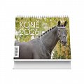 Stolní kalendář Koně 2026