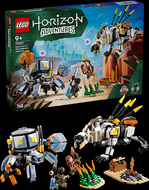 LEGO® Horizon Adventures™ 77037 Aloy a Varl vs. Shell-Walker a Sawtooth