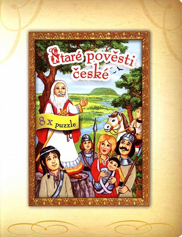 Náhled Staré pověsti české - 8x puzzle, objevuj, skládej a obkresli