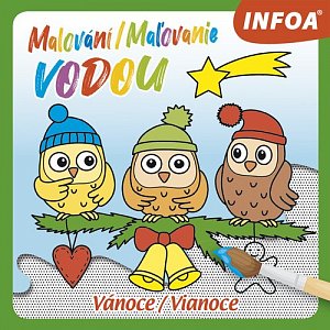 Malování / Maľovanie vodou - Vánoce / Vianoce