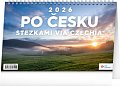 Kalendář 2026 stolní: Po Česku stezkami Via Czechia, 23,1 x 14,5 cm