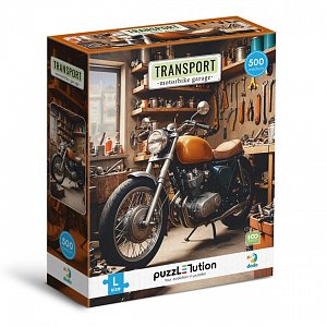 Puzzle Doprava: Motorkářská dílka 500 dílků