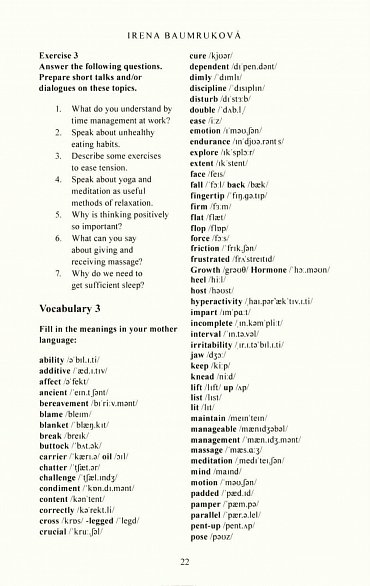 Náhled English for nutritionists (Angličtina pro nutriční terapeuty)