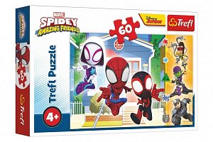 Puzzle Spiderman - Ve světě Spideyho 60 dílků