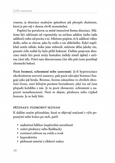 Náhled Léčba traumatu - Program probuzení moudrosti těla