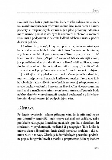Náhled Všímavý terapeut - Vnitřní nazírání a nervová integrace - příručka pro klinickou praxi