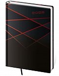 Diář 2026 týdenní A5 Vario - 1 BLACK DESIGN