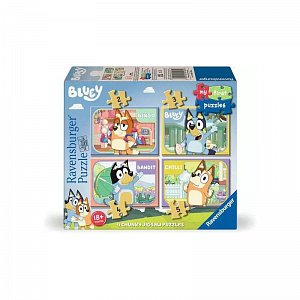 Moje první puzzle Bluey 2/3/4/5 dílků