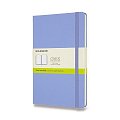 Zápisník Moleskine - tvrdé desky, L, čistý - nebesky modrý