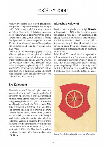 Náhled KOLOWRATOVÉ - Věrně a stále, 1.  vydání