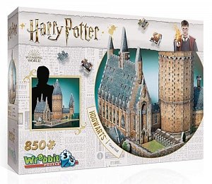 Puzzle 3D Harry Potter: Bradavice, Velká síň 850 dílků