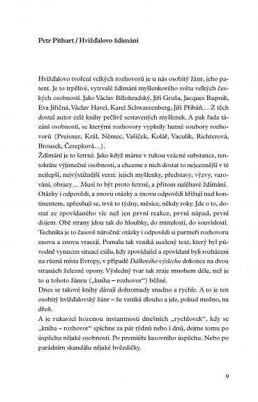 Náhled Dálkový výslech: rozhovor s Karlem Hvížďalou/Václav Havel