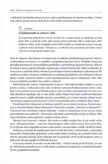 Náhled Velká kniha meditačních technik - Jednoduchá cvičení pro každodenní problémy