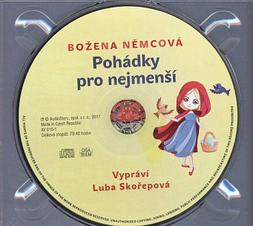 Náhled Pohádky pro nejmenší - CD