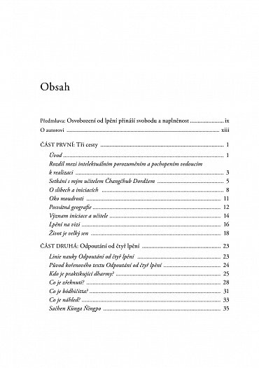 Náhled Osvobození od lpění - Klasické buddhistické rady z pohledu dzogčhenu