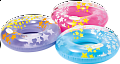 Kruh nafukovací s úchyty 91cm 2 barvy 9+