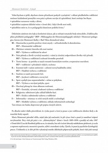 Náhled Montessori konkrétně 3 - Jazyk