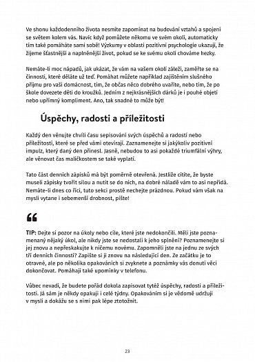 Náhled Zápisník úspěchů