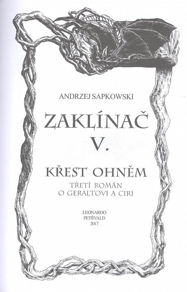 Náhled Zaklínač V - Křest ohněm, 7.  vydání