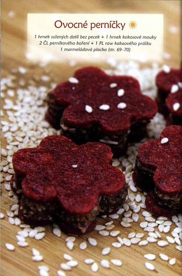 Náhled Zdravé cukroví - Raw recepty nejen na vánoční stůl a silvestrovskou party