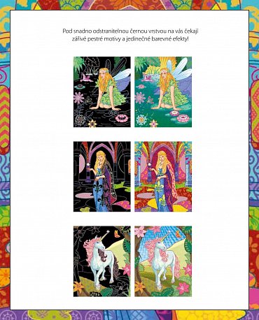 Náhled Vyškrabávací obrázky: Magické bytosti, 1.  vydání