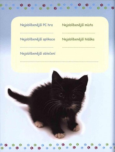 Náhled Zápisník pro správné holky - Koťata