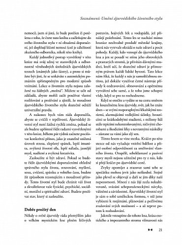 Náhled Moudrost ájurvédského životního stylu - Ucelený recept na optimalizaci zdraví, předcházení nemocem