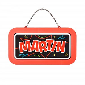 Neonová cedulka se jménem - Martin