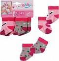 BABY born Ponožky (2 páry), 2 druhy, 43 cm
