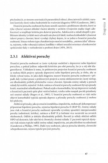 Náhled Hraniční porucha osobnosti a její léčba