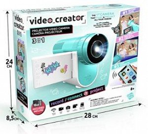 Creator Kamera Video projektor 3v1